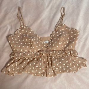 Medium Floral Crop top
